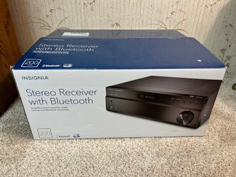 Insignia Stereo Receiver With Bluetooth