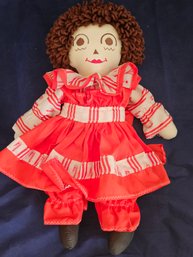 Raggedy Anne Like Doll Made To Support A Rehab In The Virgin Islands