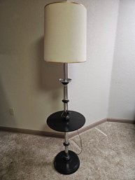 Tall Lamp With Center Tray