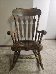 Hitchcock Rocking Chair Made In Yugoslavia