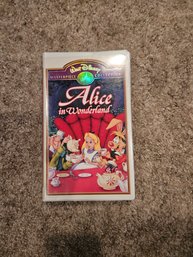 Original VHS Alice In Wonderland
