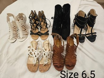 6 Pairs Of Shoes All Size 6.5
