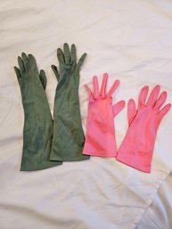 2 Pairs Of Vintage Gloves