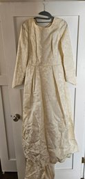 Vintage Wedding Dress With Long Train