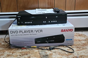 Sanyo DVD VCR Player