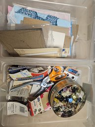 Button And Quilting Stencil Lot