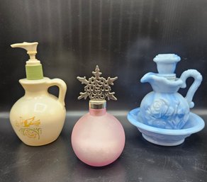 Vintage Avon Bathroom Decor