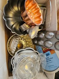 Miscellaneous Kitchen Baking Lot With Bunt Pan