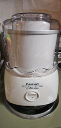 Cuisinart White Frozen Yogurt Ice Cream And Sorbet Maker ICE-20