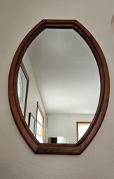Vintage Oak Mirror