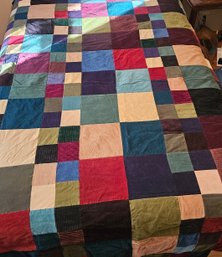 King Sized Corduroy Quilt