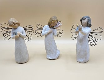 Three Willow Tree Angels