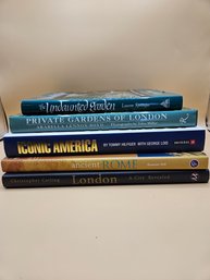 Five Books Including Iconic America By Tommy Hilfiger