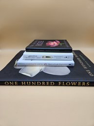 Book Lot With One Hundred Flowers Book