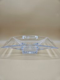 Nambe Planar Crystal Fan Bowl
