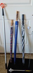 Umbrellas With Golf Accessories