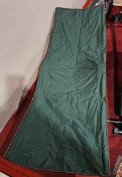 Green Camping Cot With Carrying Bag