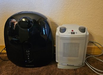 Homedics Humidifier With A Holmes Heater