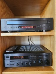 Yamaha Receiver And CD Player