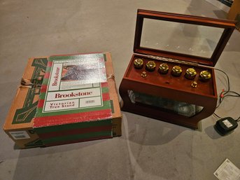 Mr. Christmas Music Box With Brookstone Tree Stand