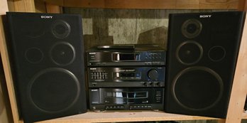 Vintage Sony Stereo System