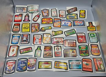 Huge Vintage Collection Of Topps Trading Cards Stickers