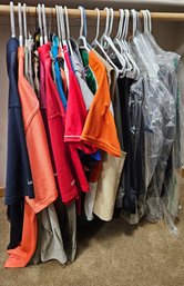 Collection Of Men's Shirts And Pants