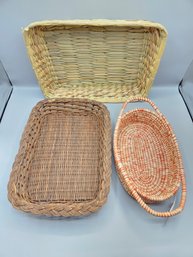 Three Stylish Baskets