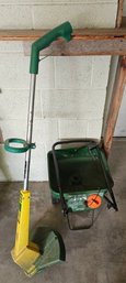 Weed Wacker With Seed Spreader