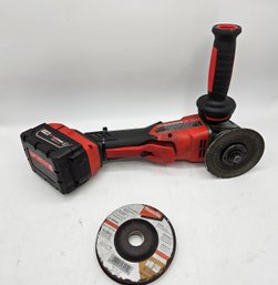 Milwaukee Grinder With Disc