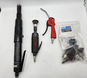 Cornwell Tools Needle Scaler With Snap On Die Grinder And Others