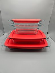 Set Of Pyrex Casserole Dishes