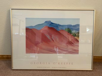 Georgia O'Keeffe Museum Of Fine Arts Museum Of New Mexico Framed Print