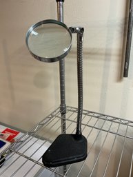 Gooseneck Tabletop Magnifying Glass