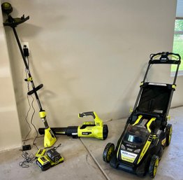 Ryobi Electric Lawn Equipment - Set Of 3