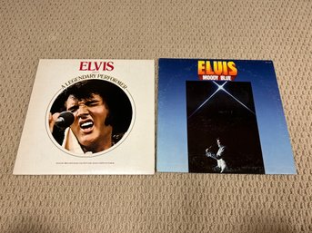 Elvis Vinyl Records - Moody Blues Blue Vinyl