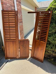 Project Piece - Wood Folding Doors