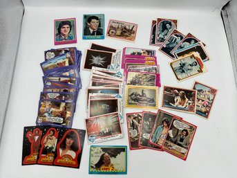 Vintage Collectors Trading Cards - Superman, Mork & Mindy, Grease, Elvis, Sgt Peppers