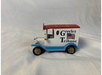 Greeley Tribune Toy Car