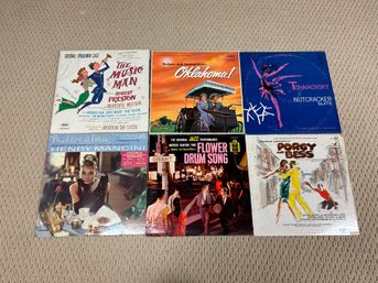 Vinyl Records - The Music Man, Oklahoma, Breakfast At Tiffanys, Flower Drum Song And More