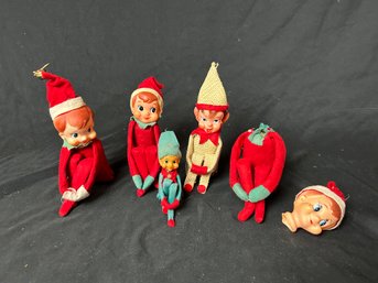 Vintage Knee Hugger Elf / Elves Assortment