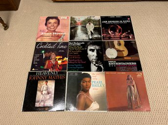 Vinyl Records - Julie London, Burt Bacharach, Tony Perkins, Lena Horne And More