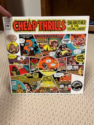 Cheap Thrills Big Brother And The Holding Company Vinyl Record