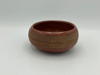 Dominguita Sisneros Tomasita Montoya Pottery Bowl