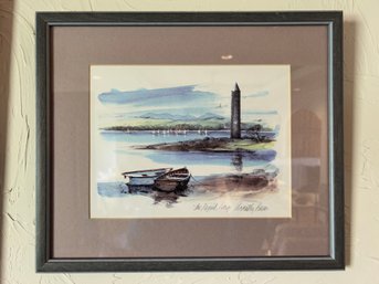 The Pencil, Largs Framed Art By Dorothy Brix