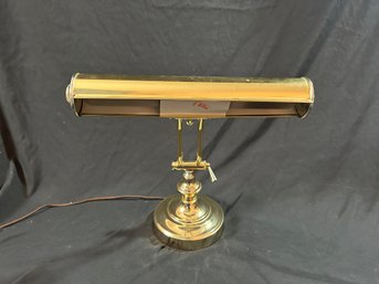 Gold Tone Brass Adjustable Piano Lamp