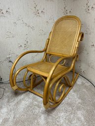 Vintage Thonet Bentwood Style Rocking Chair