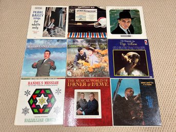 Vinyl Records - Roger Williams, Pearl Bailey, Frank Sinatra, Duke Ellington And More