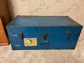 1949 Doehler Metal Products US Air Force Foot Locker