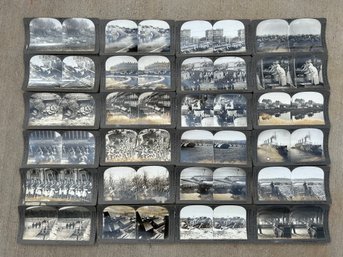 Antique Stereoview Photo Cards - World War One (#1) *Graphic Content Warning*